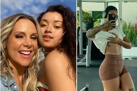 Filha de Carla Perez rejeita silicone no bumbum e brinca: 'Mainha abençoou com a genética'